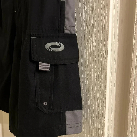 O’Rageous BOYS swim-shorts size 10/12 black NWOT - Picture 4 of 8